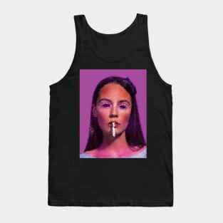 Smoking Pink Lady Products Tank Top